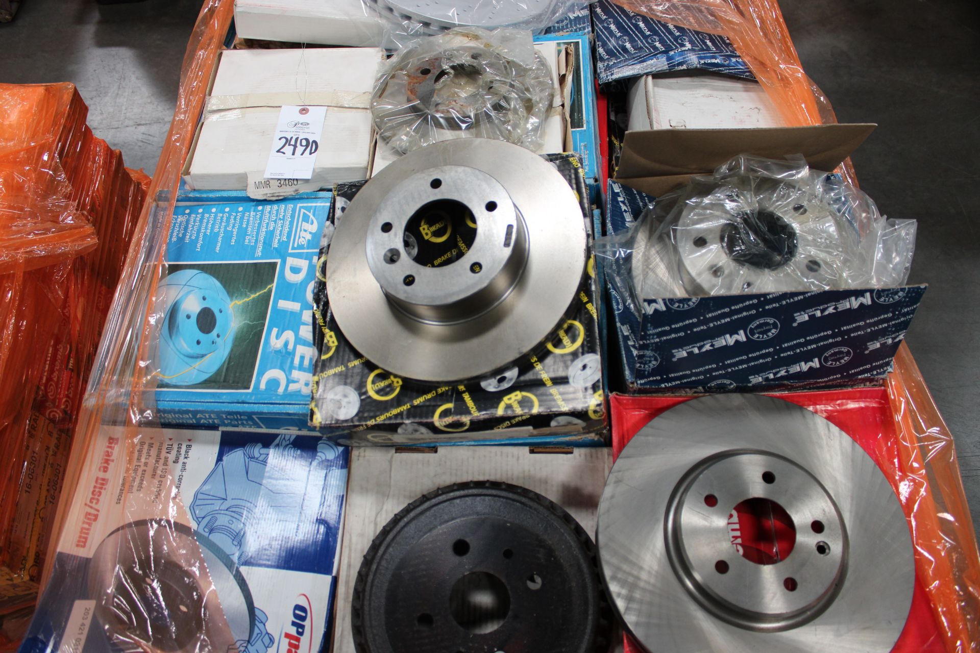 PALLET OF BRAKE DISC