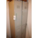 6 COMPARTMENT LOCKERS