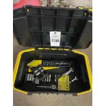 STANLEY TOOLBOX w/ SOCKETS & WRENCHES