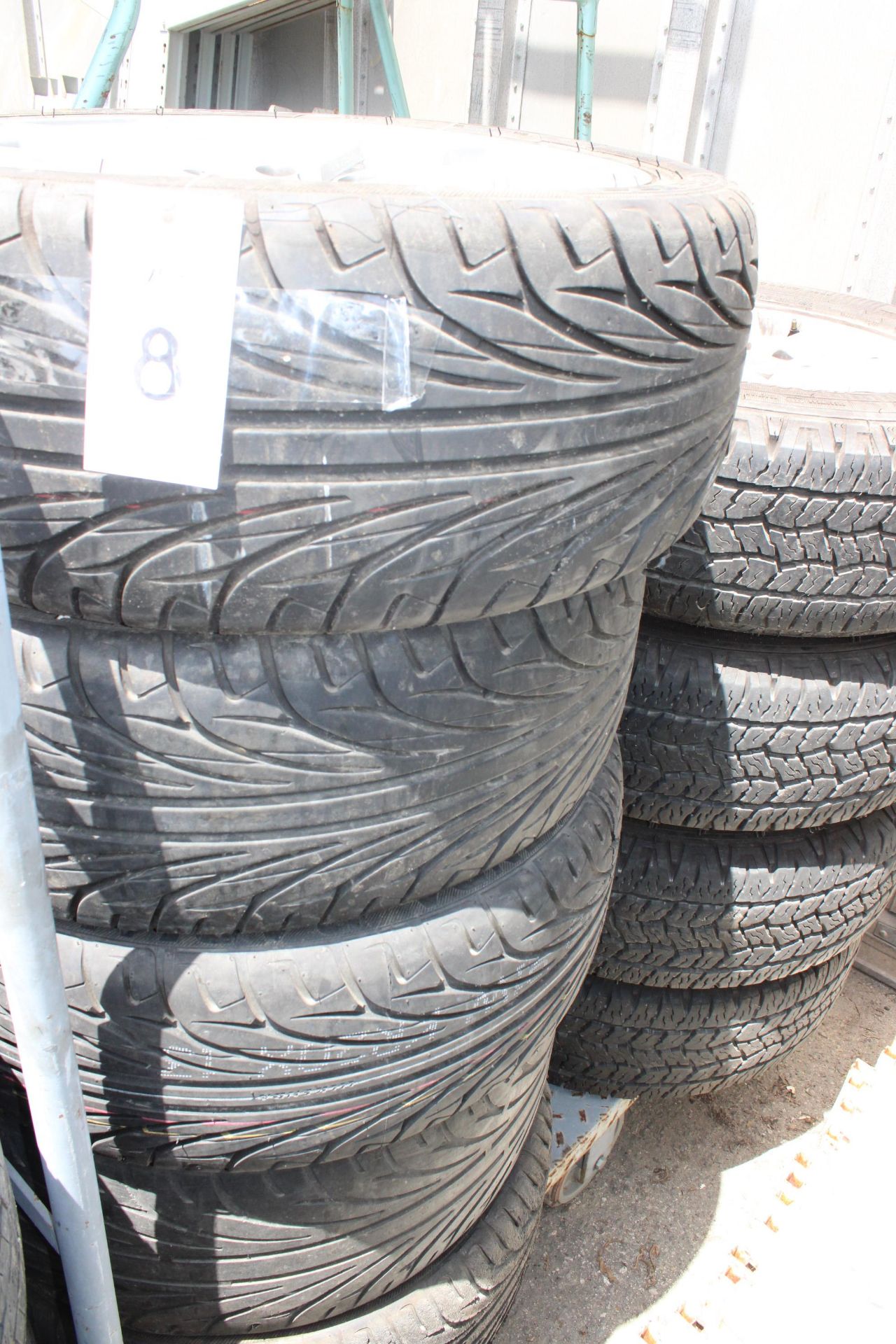 ASSORTED TIRES & RIMS (QTY. 5)