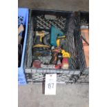 ASSORTED POWER TOOLS