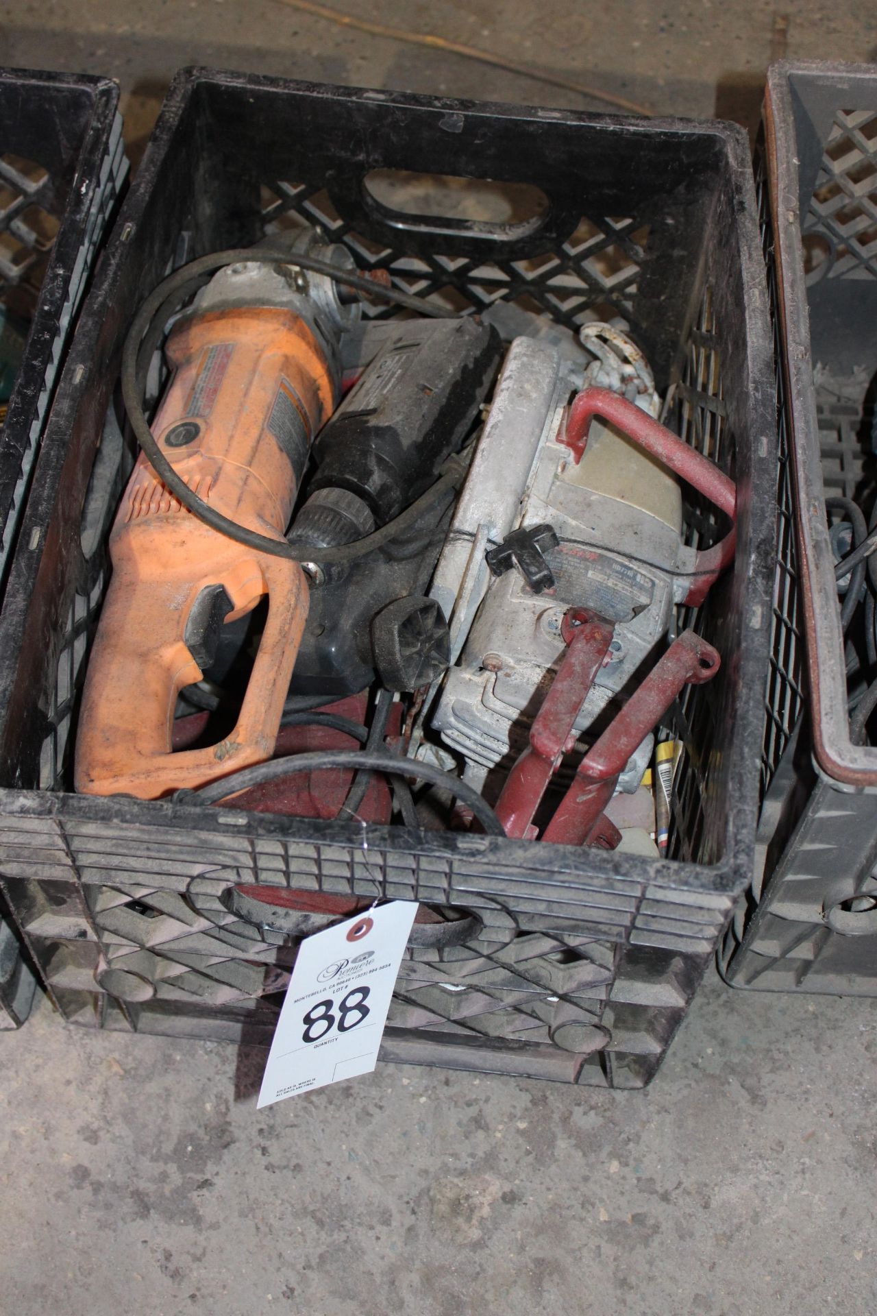 ASSORTED POWER TOOLS