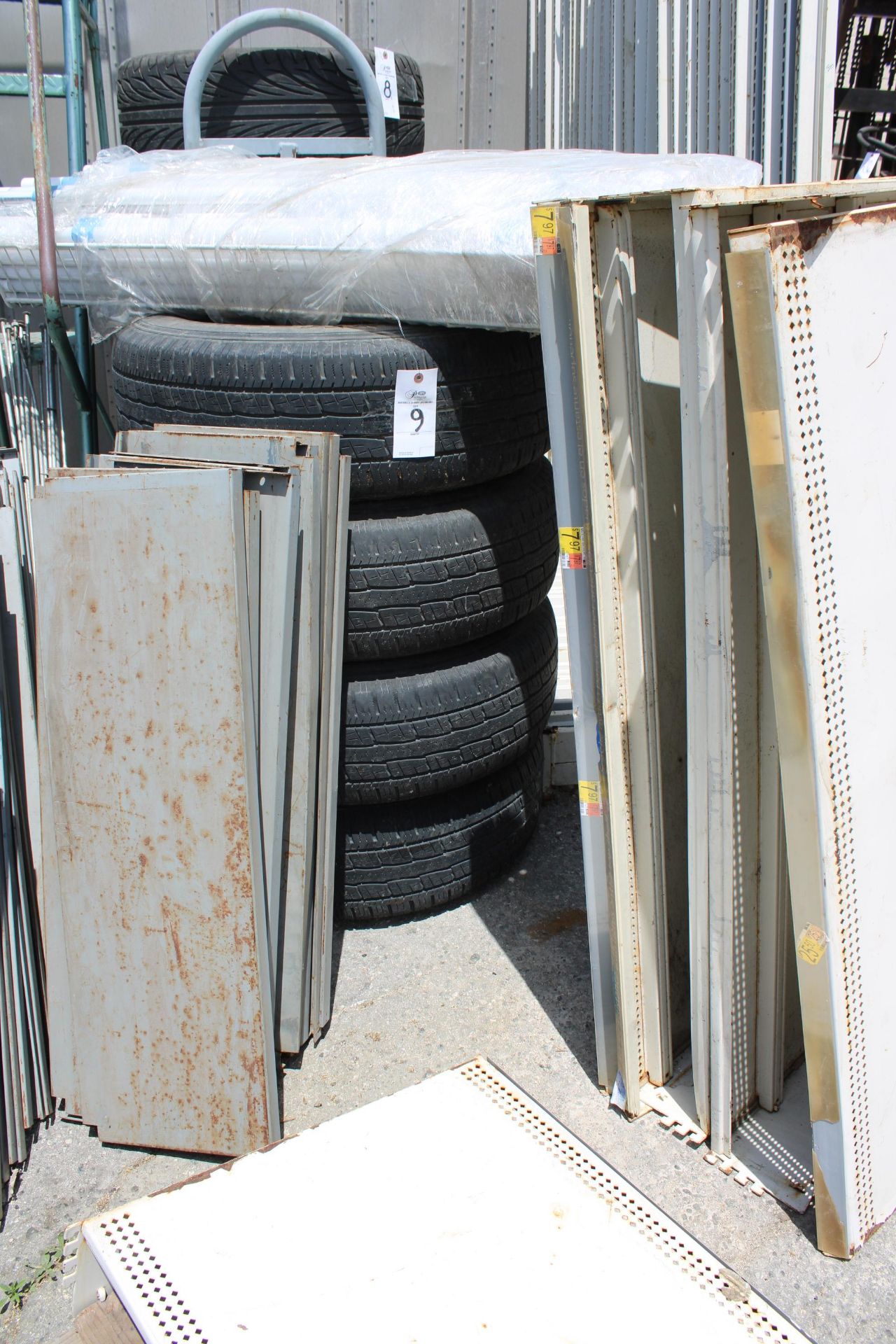 ASSORTED TIRES & RIMS (QTY. 4)