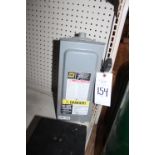 SQUARE D SAFETY SWITCH BOX