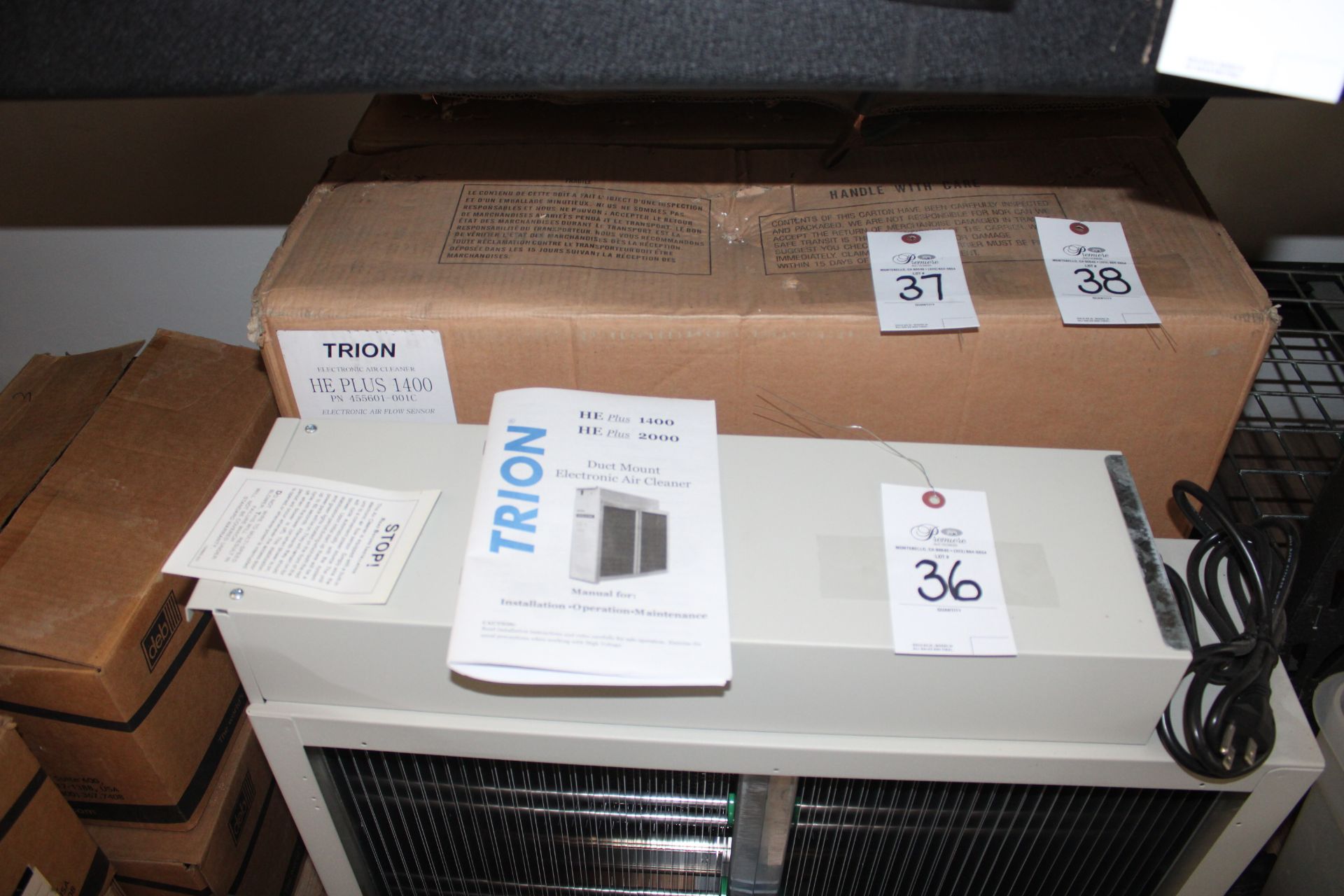 TRION HE PLUS 1400 ELECTRONIC AIR CLEAN **NEW**