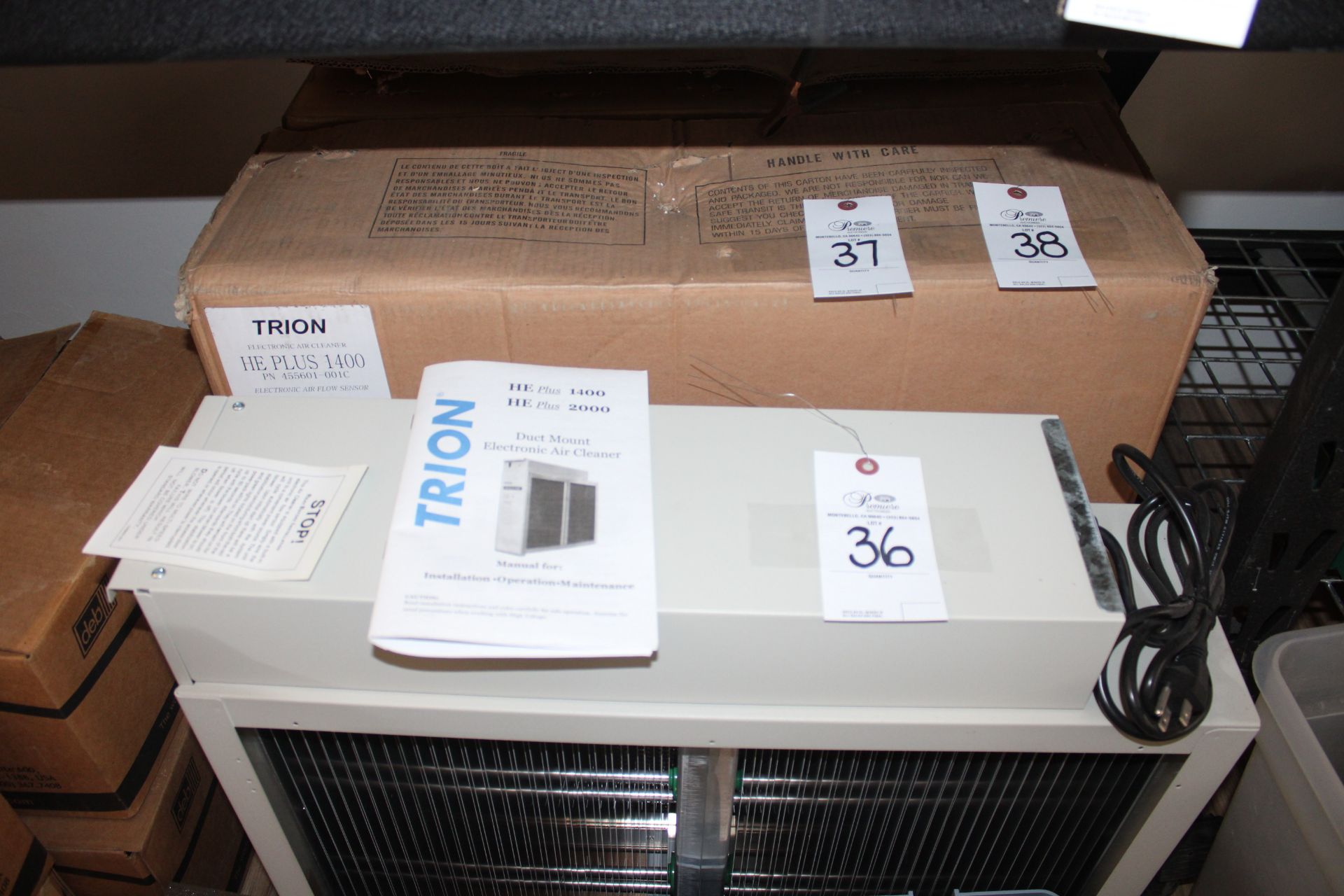 TRION HE PLUS 1400 ELECTRONIC AIR CLEAN **NEW**