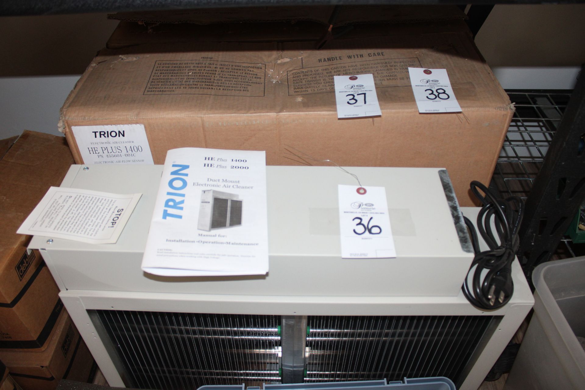 TRION HE PLUS 1400 ELECTRONIC AIR CLEAN **NEW**