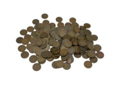 APPROX. 200 U.S. WHEAT CENTS FEATURING VARIOUS DATES