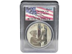 2011-P U.S. SEPTEMBER 11TH NATIONAL MEDAL PCGS PR70DCAM FIRST STRIKE