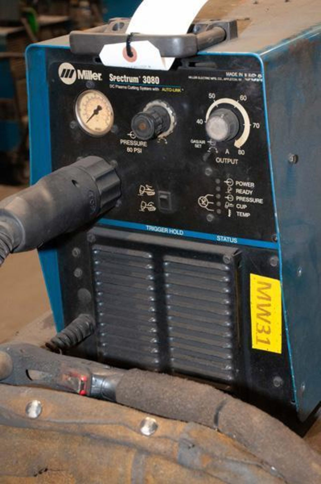 Miller Spectrum 3080 Plasma Cutter, s/n LB015913, 230/460v 1 or 3ph, 50/60Hz, on cart - Image 2 of 6