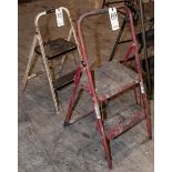 (2) 2-step, step stools