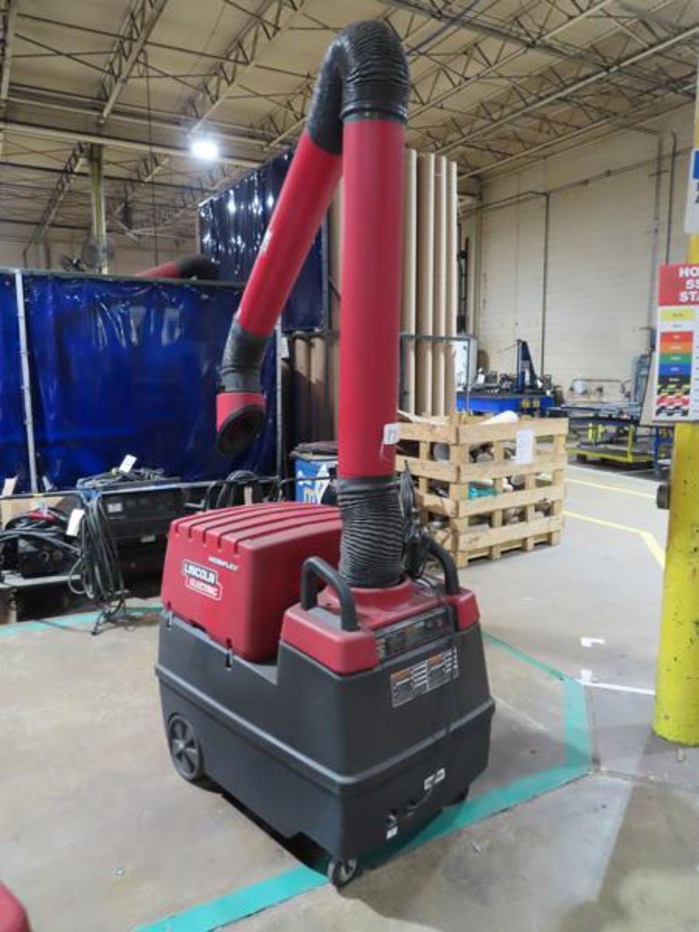 Lincoln Electric Mobiflex 400-Ms Articulating Arm Fume Extractor