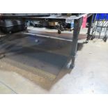 67" X 10' Steel Welding Table (No Contents)