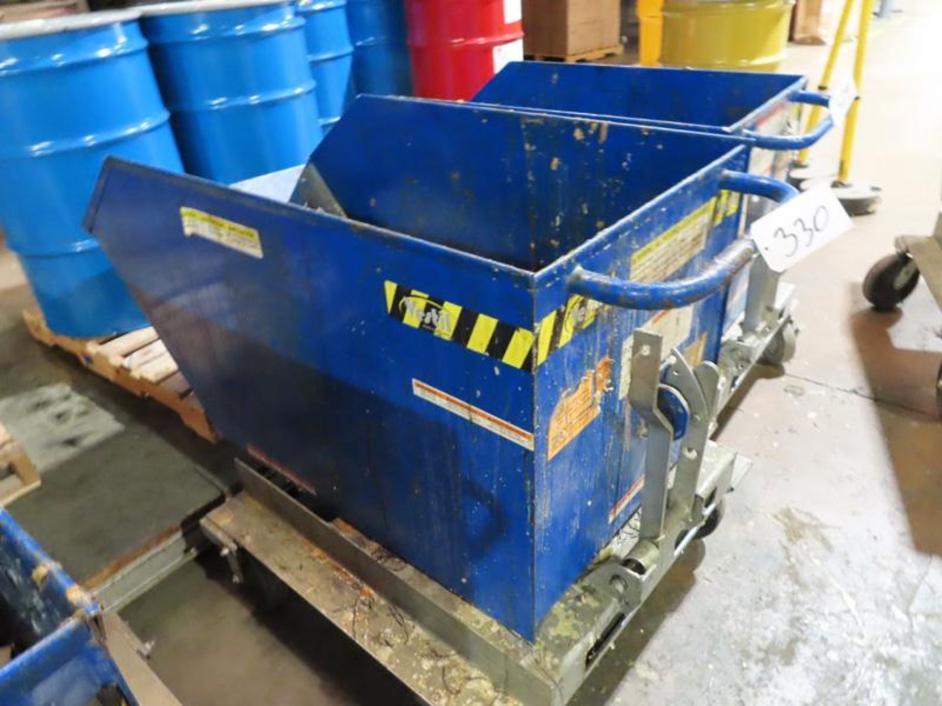 Vestil Mdl. P-Hop-05 2000Lb. Capacity Self-Dumping Hopper - Image 2 of 2