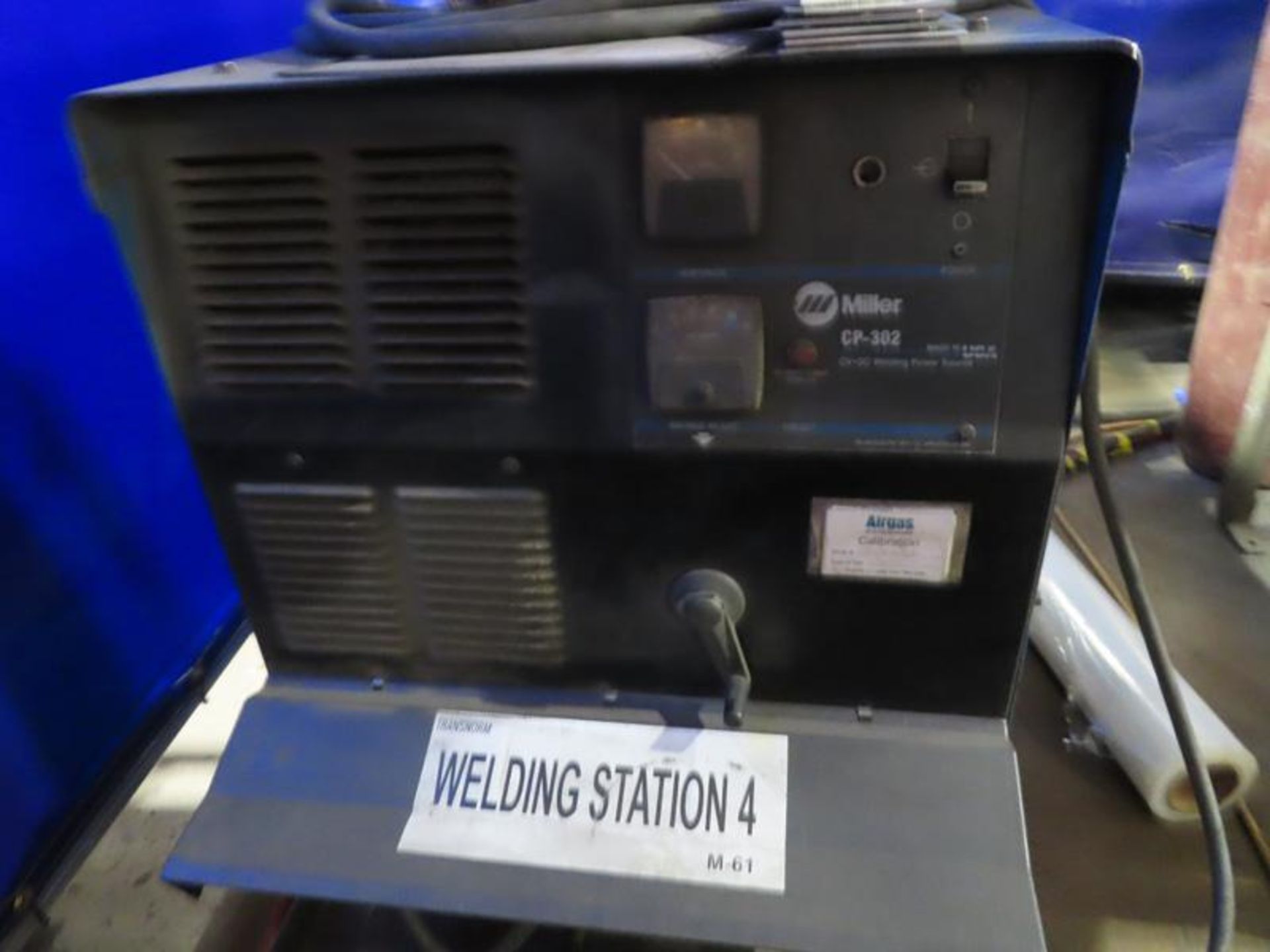 Miller CP-302 Welding Power Source with Miller 22A Wire Feeder - Image 3 of 3