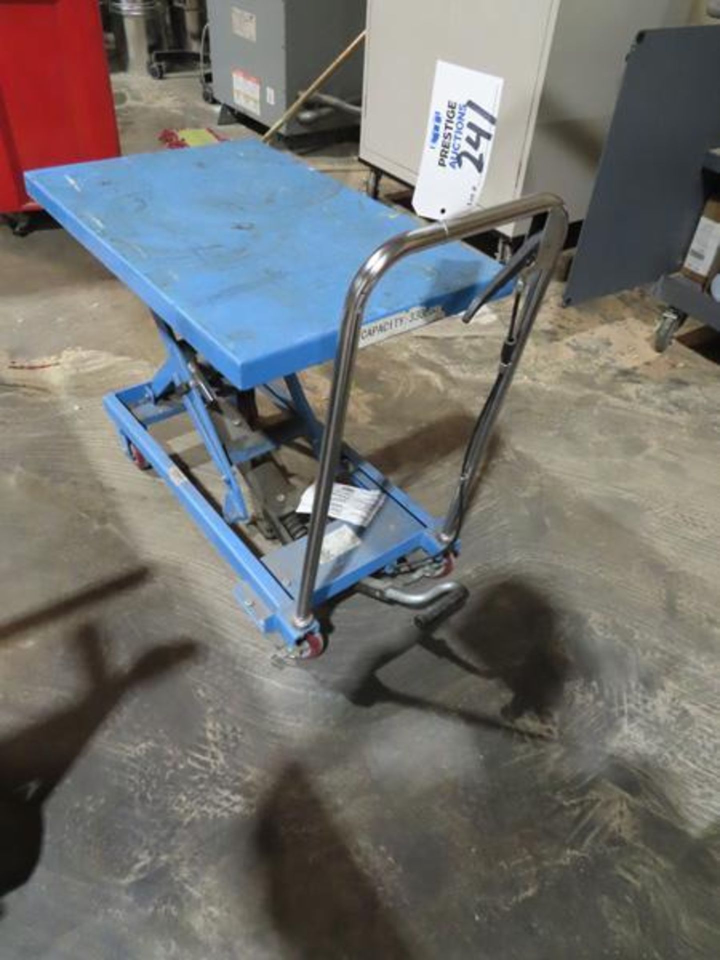 18" X 27" 330Lb. Capacty Die Lift Cart, By Eos Lift