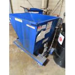 Uline Mdl. D-50-Ld 2000Lb. Capacity Self-Dumping Hopper