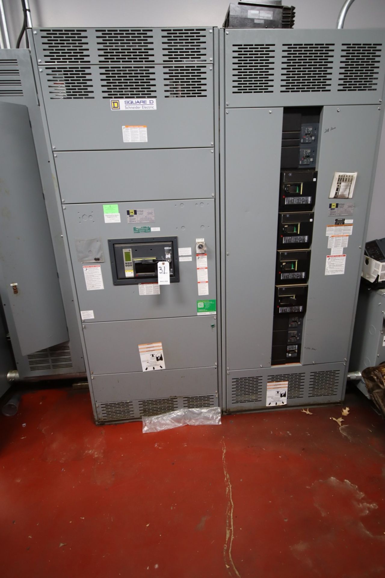 2019 Square D 1600 Amp 2 Column Switchgear, QED-S Series 2, 480Y/277V