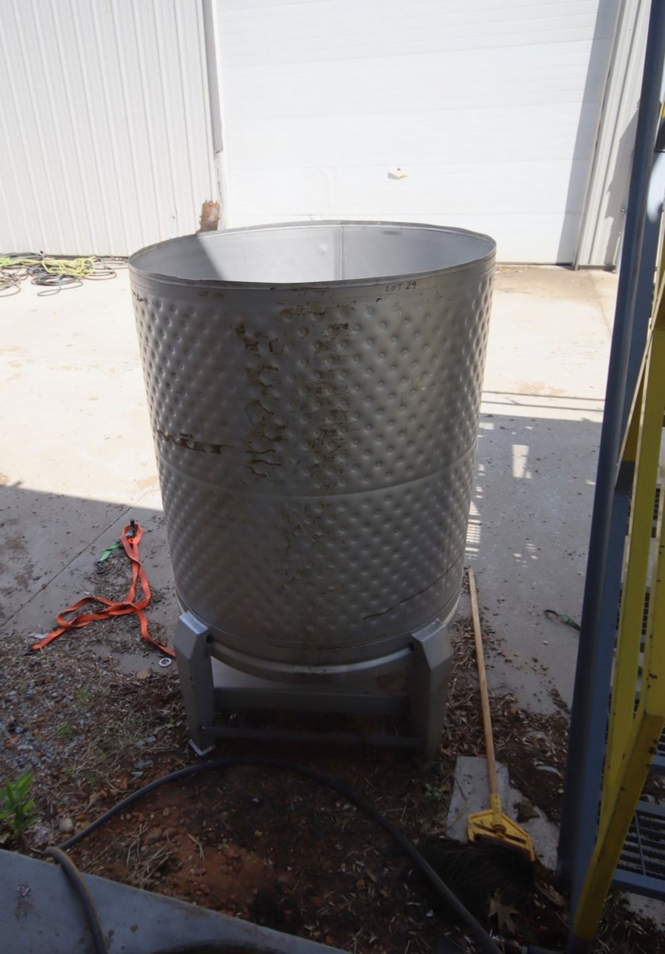 S/S Jacketed Tank, 38" x 43", Cone Bottom