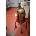 50L Jacketed Reactor, Roll Around, With Collar Clamp