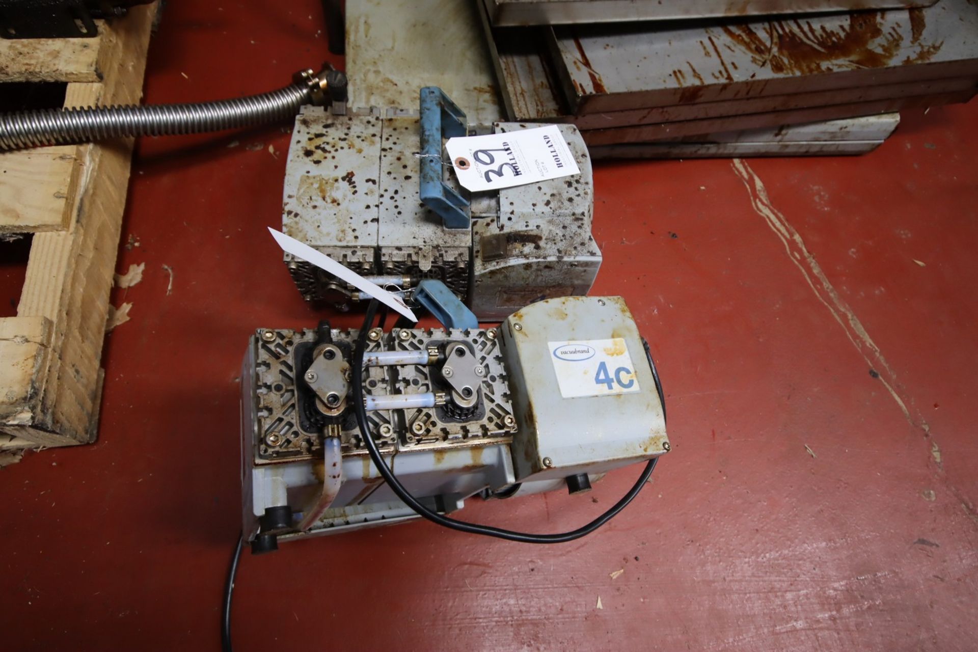(2) Vacuumbrand MD4CNT Vacuum Pumps