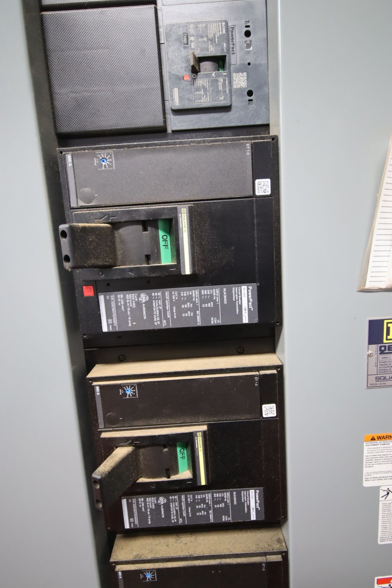 2019 Square D 1600 Amp 2 Column Switchgear, QED-S Series 2, 480Y/277V - Image 5 of 7
