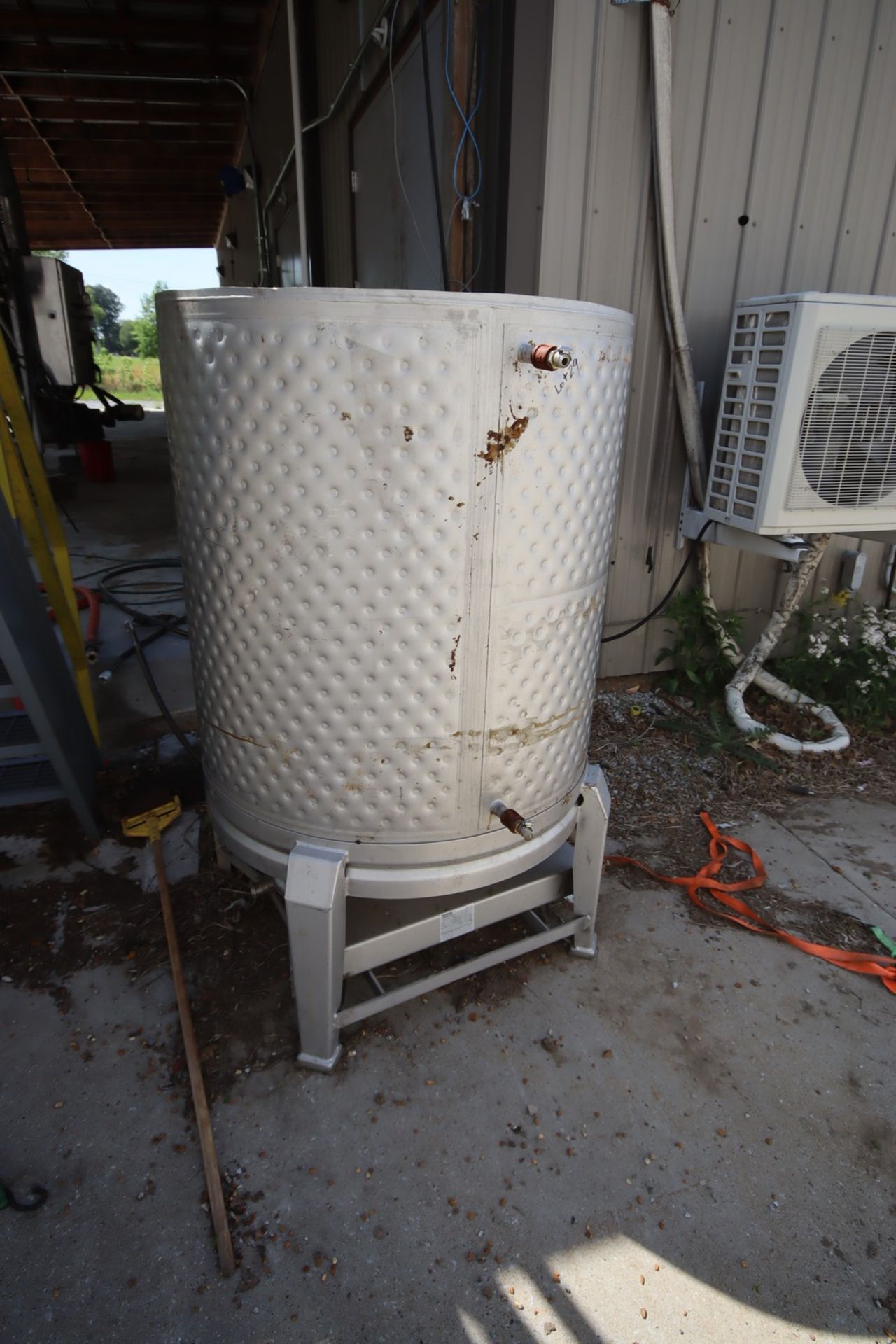 S/S Jacketed Tank, 38" x 43", Cone Bottom - Image 2 of 4