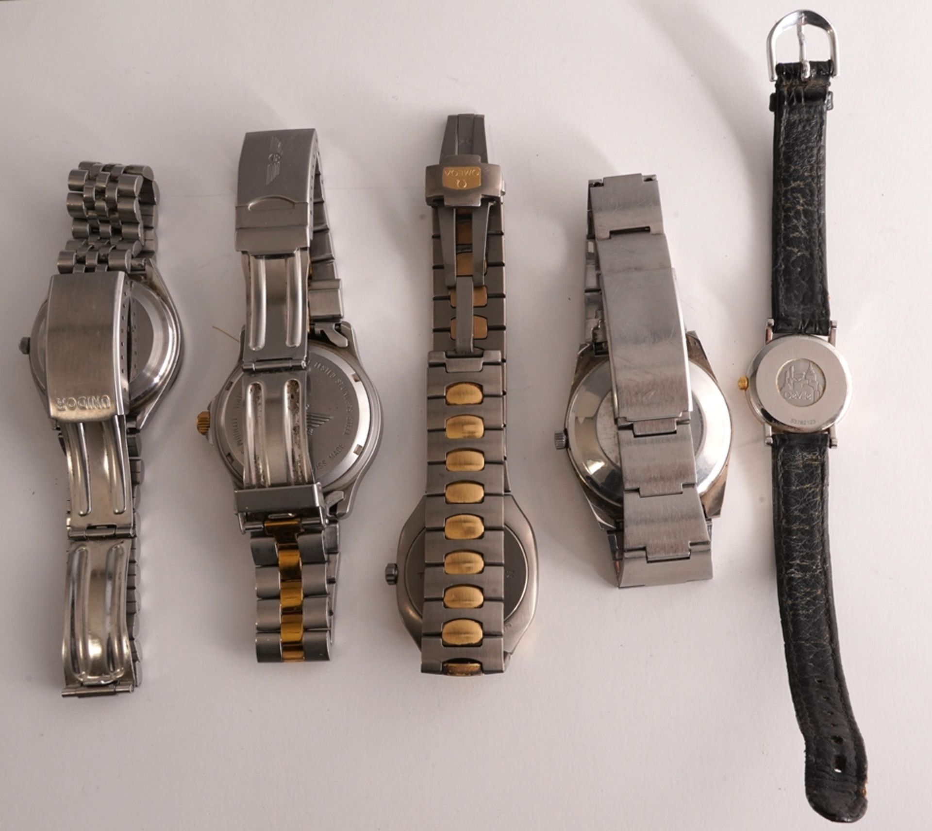 Fünf Vintage Armbanduhren - Bild 2 aus 2