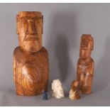 Konvolut Moai Figuren