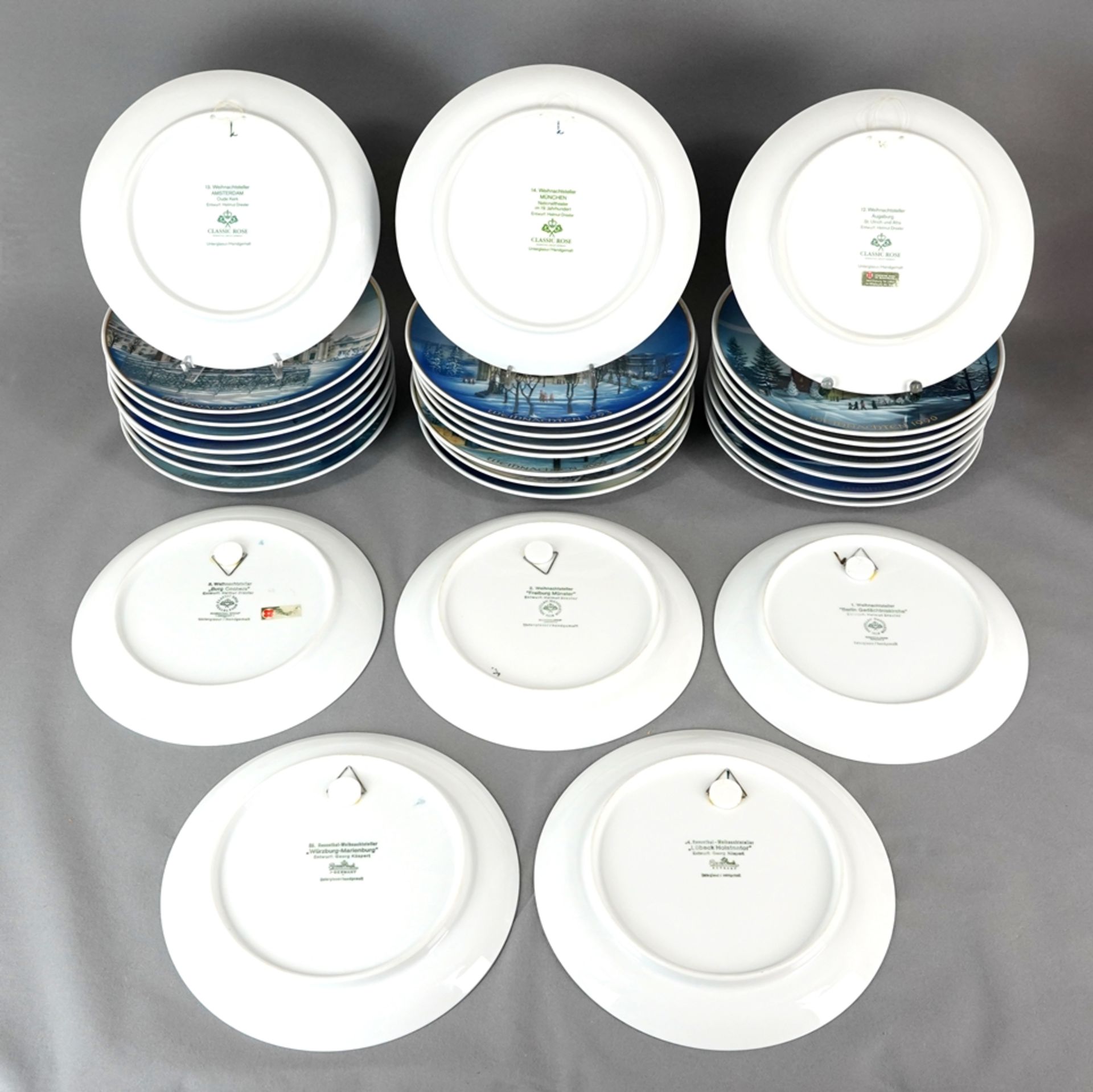 Mixed lot of Rosenthal Christmas plates - Image 3 of 4