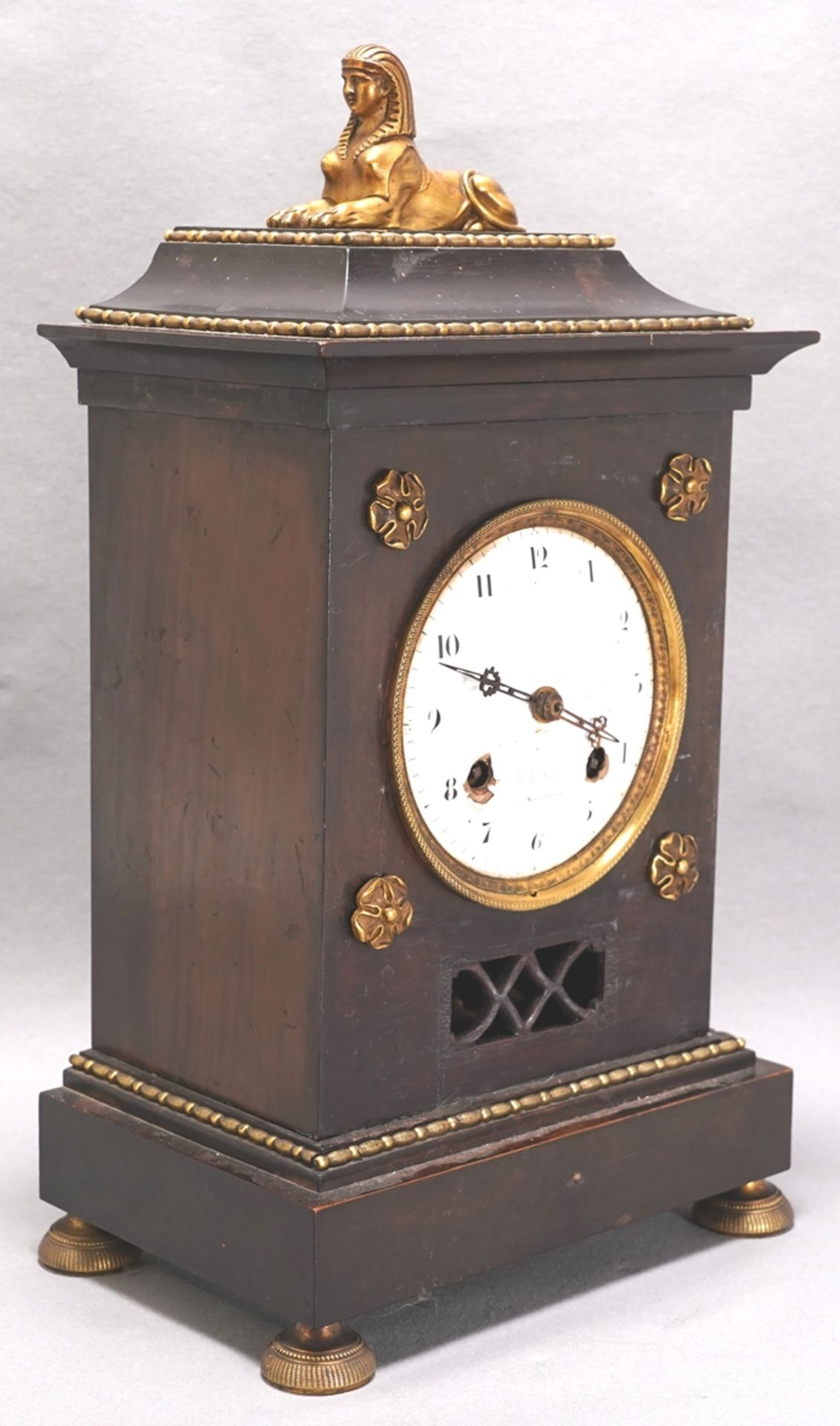 Empire mantel clock - Image 3 of 10