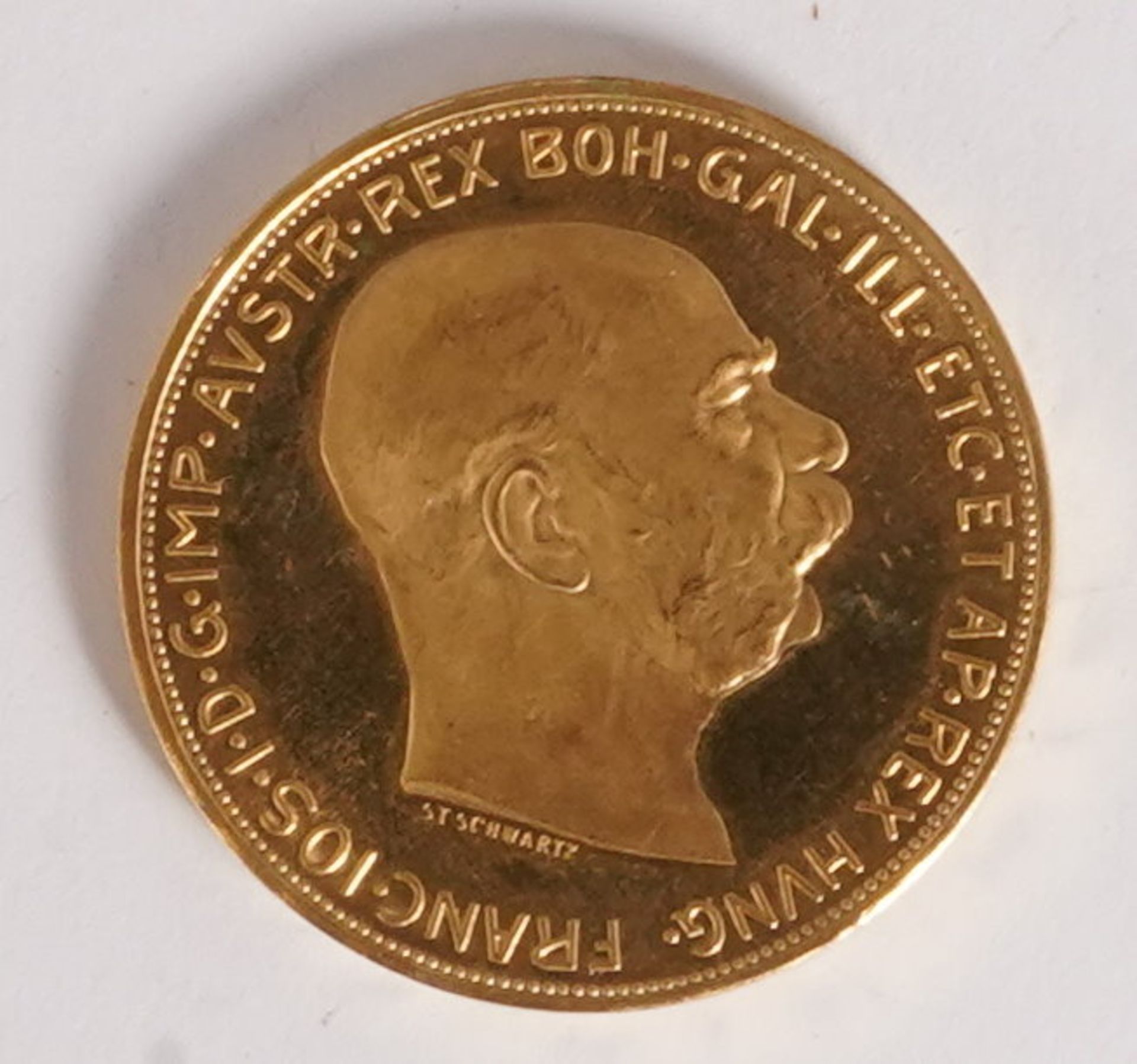 Gold coin 100 crowns