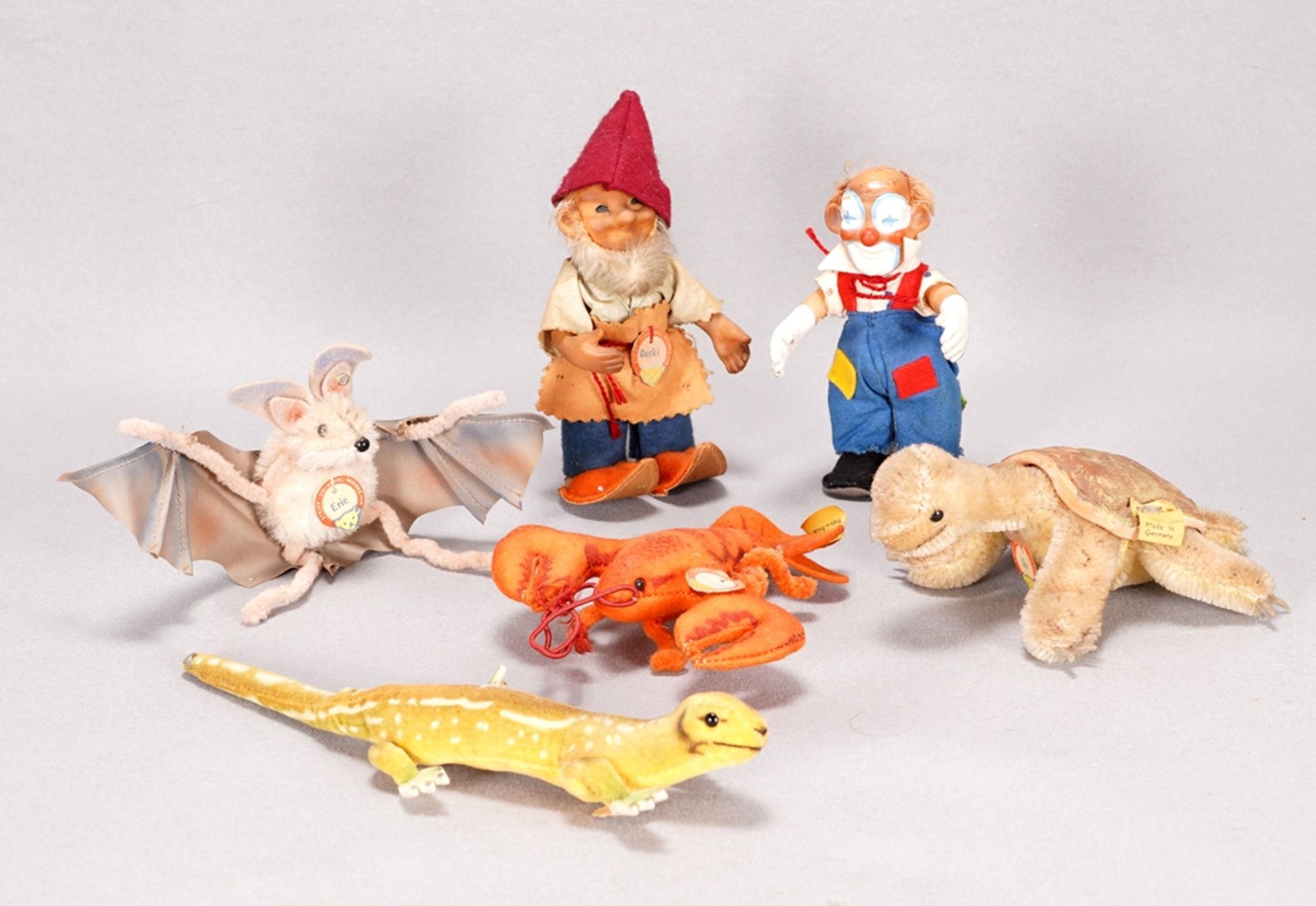 Mixed lot of Steiff small figures