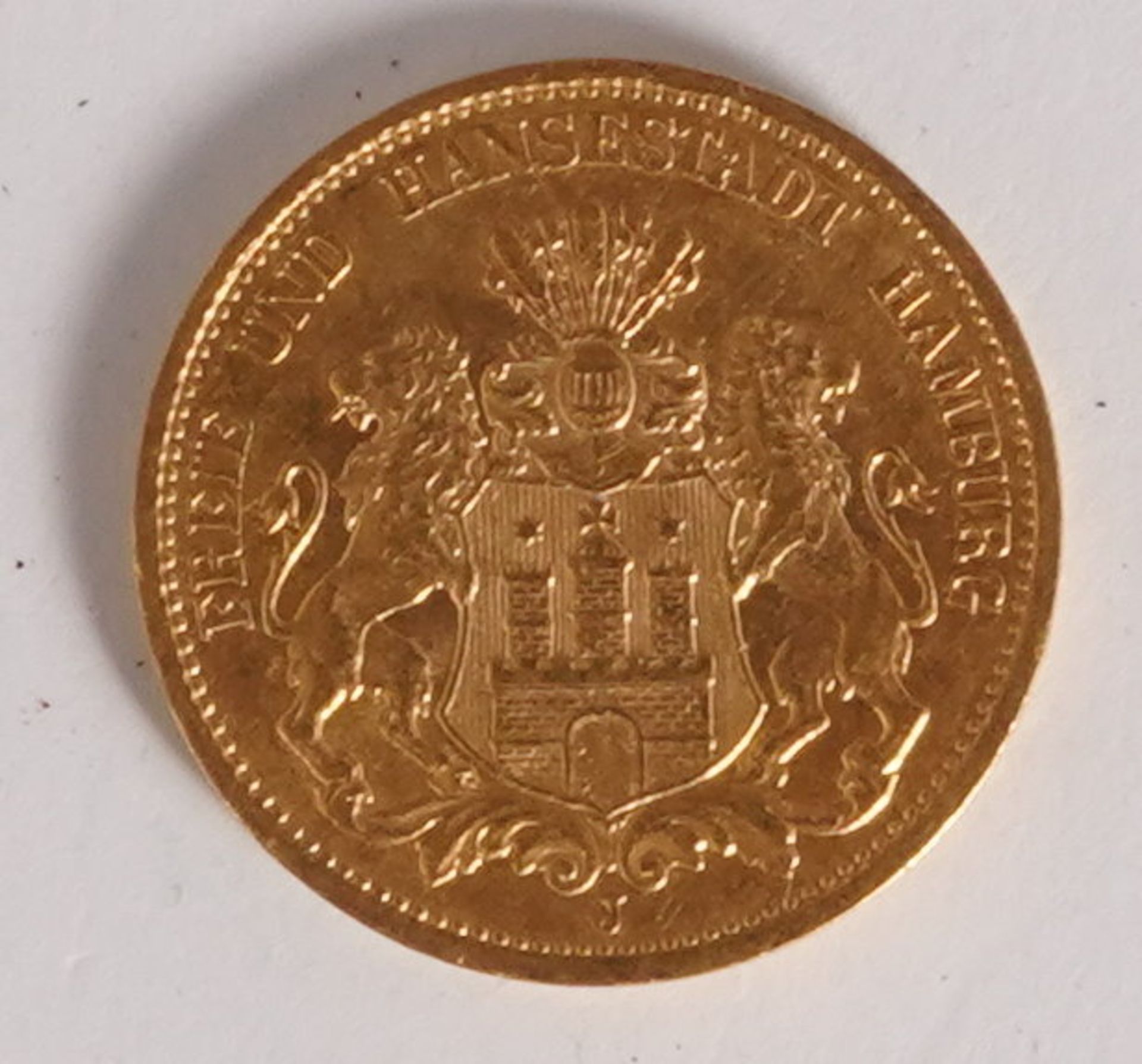 Goldmünze 20 Mark - Bild 2 aus 2