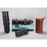 Three Meyer telephoto lenses