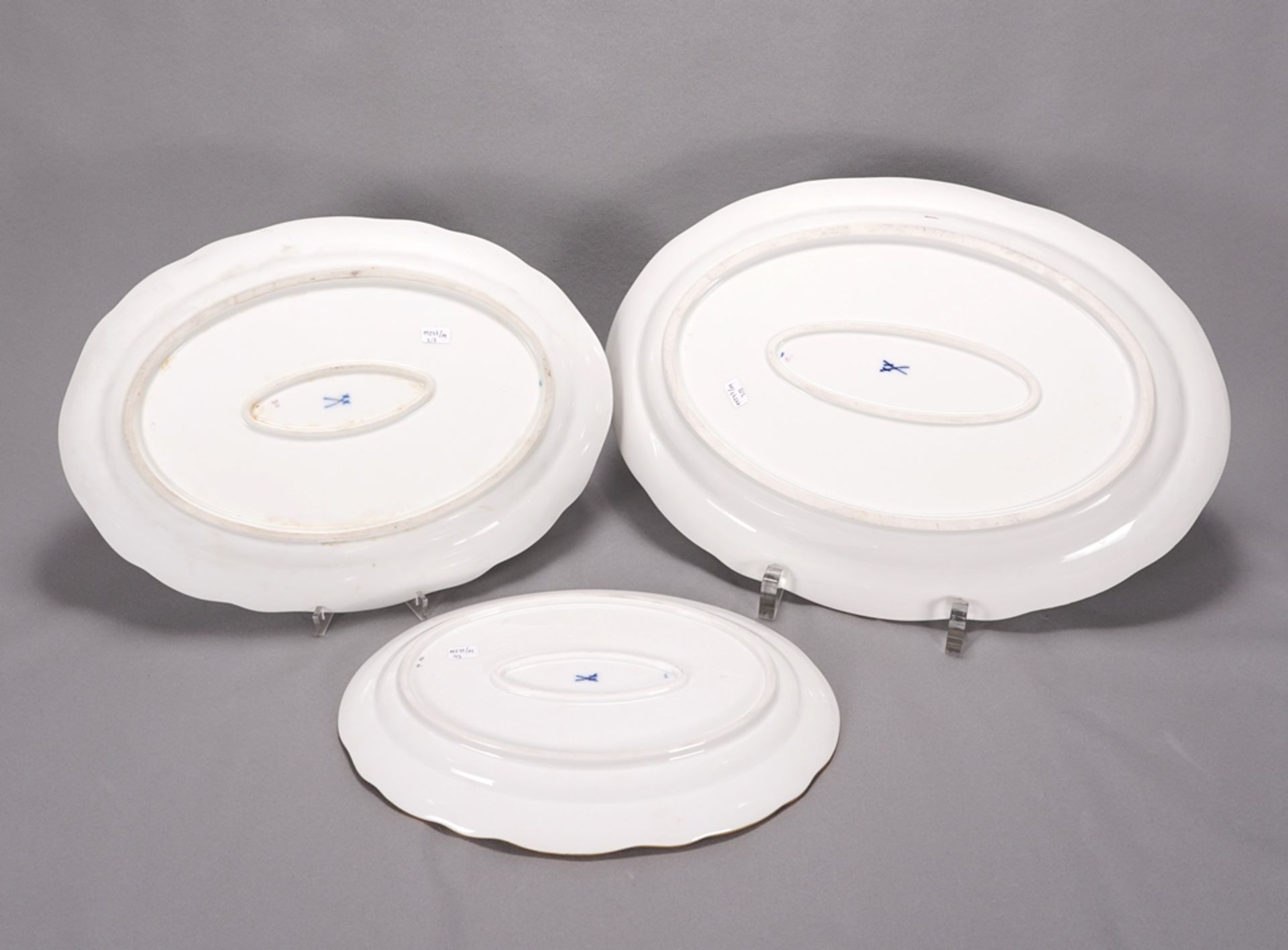 Three Plates Meissen - Image 2 of 3