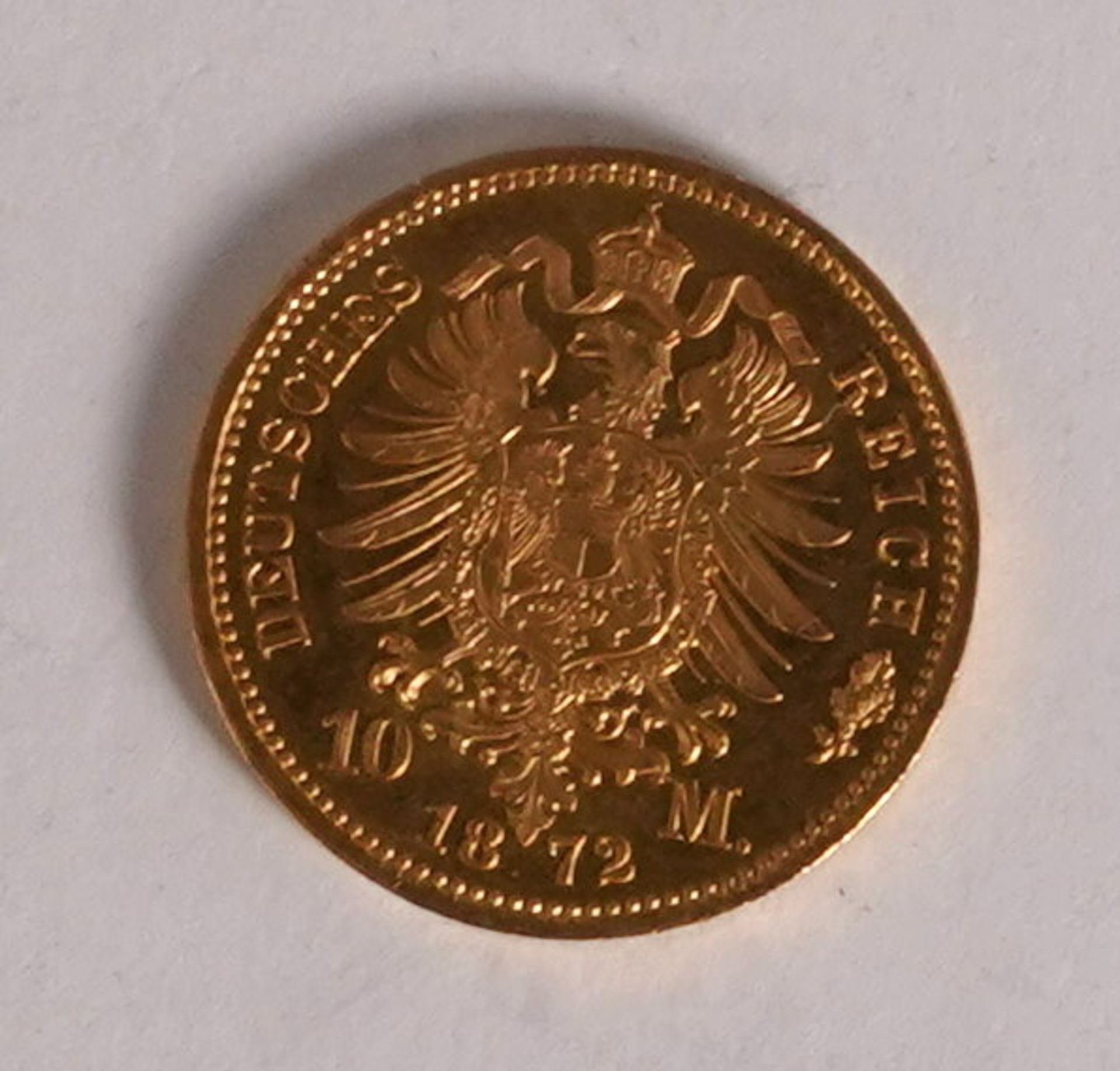 Goldmünze 10 Mark - Bild 2 aus 2