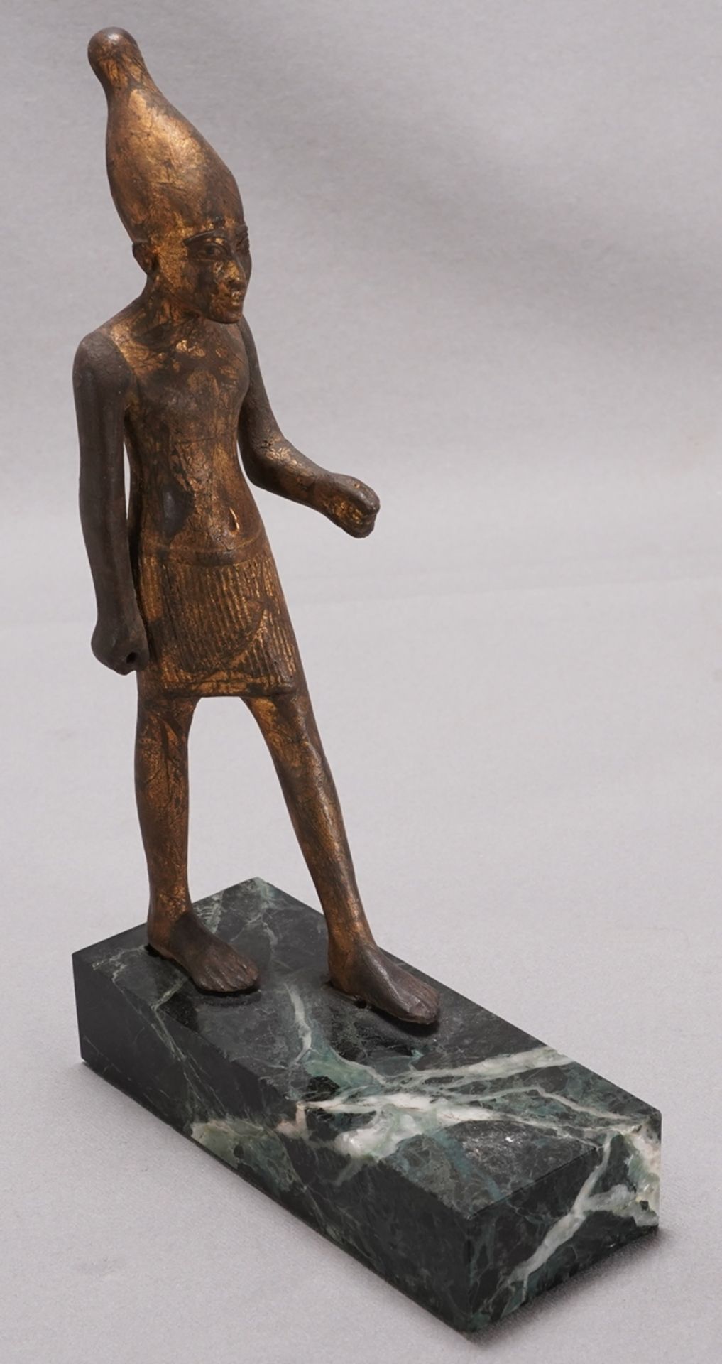 Striding Osiris with Pschent crown