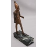 Schreitender Osiris mit Pschent Krone