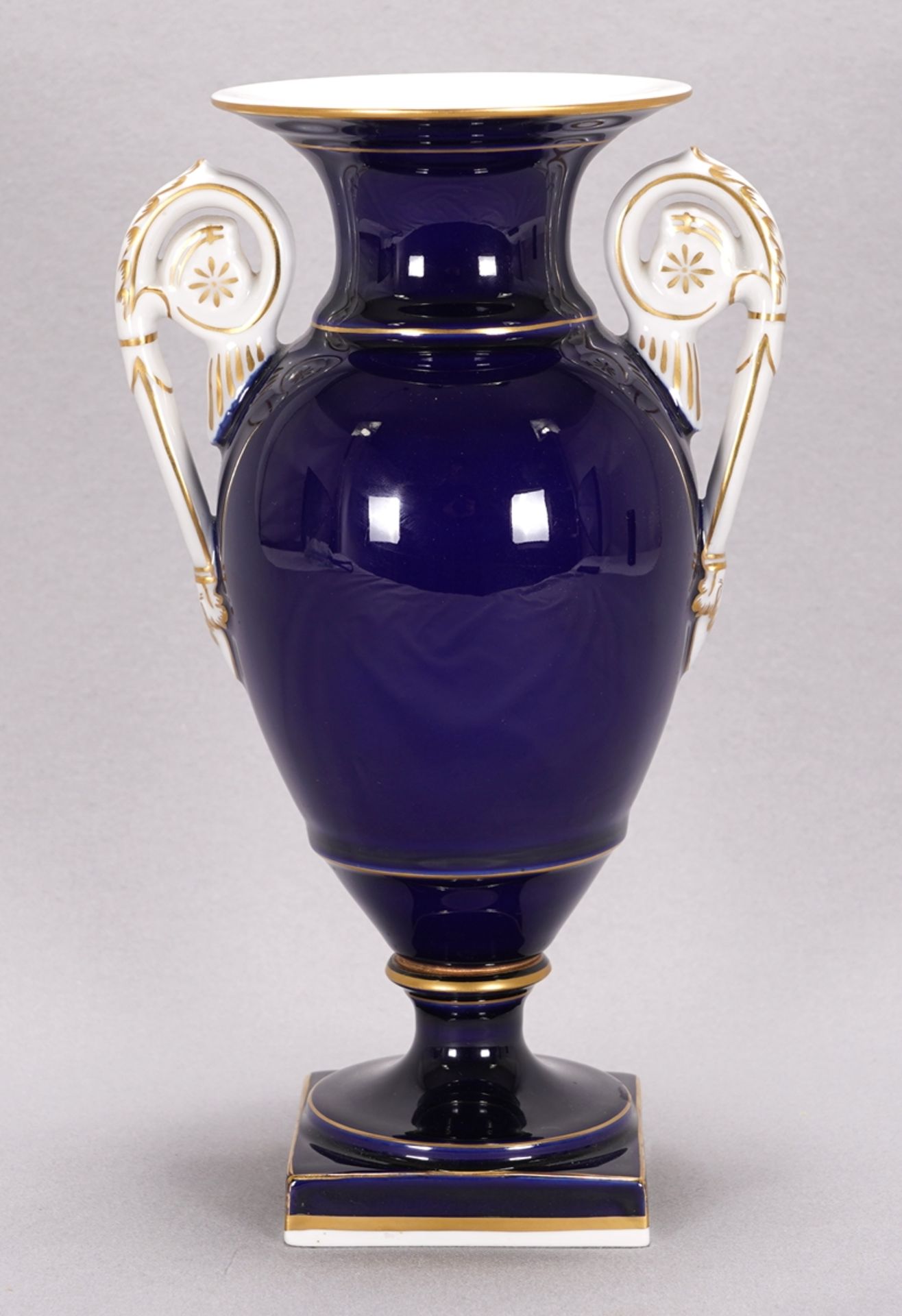 Cobalt vase Meissen - Image 3 of 5