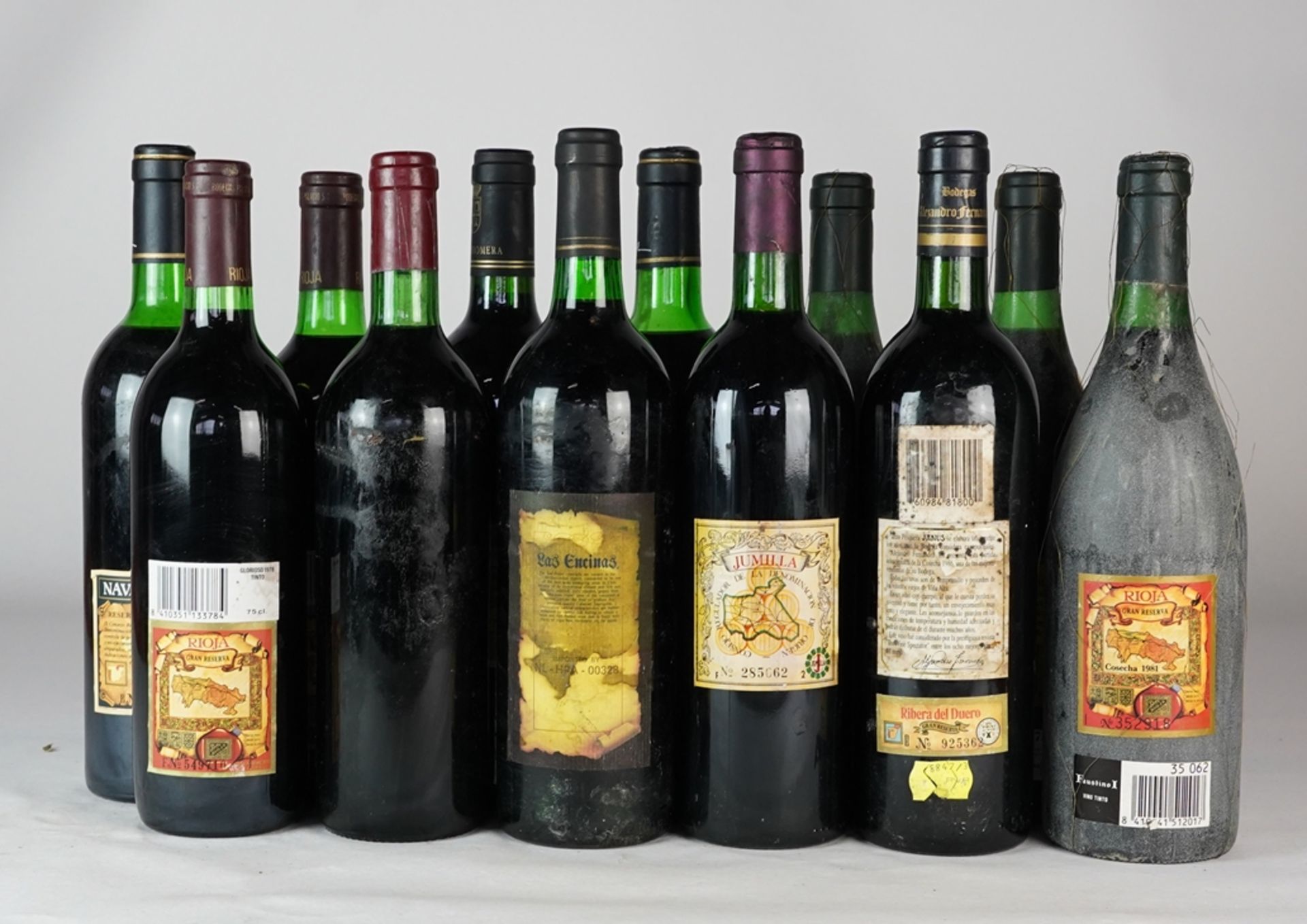 Spanischer Wein Jerez 6 Buchstaben Zwölf Flaschen Spanischer WeinRioja, Navarra, Valencia, Jumilla, Ribera