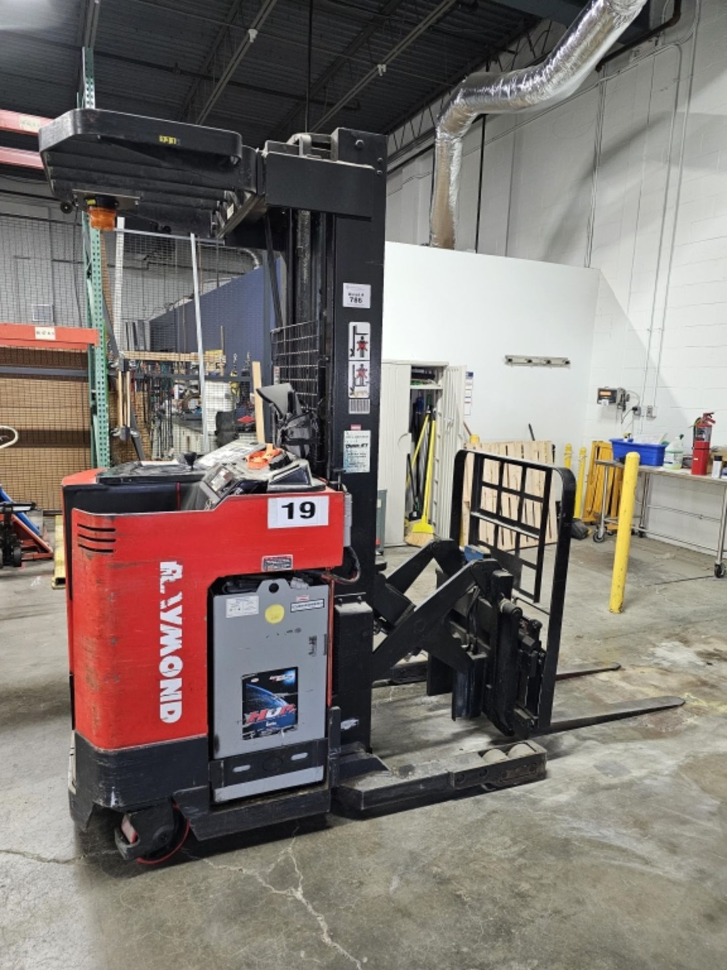 Raymond Stand- Up Electric Reach Truck - Image 2 of 11