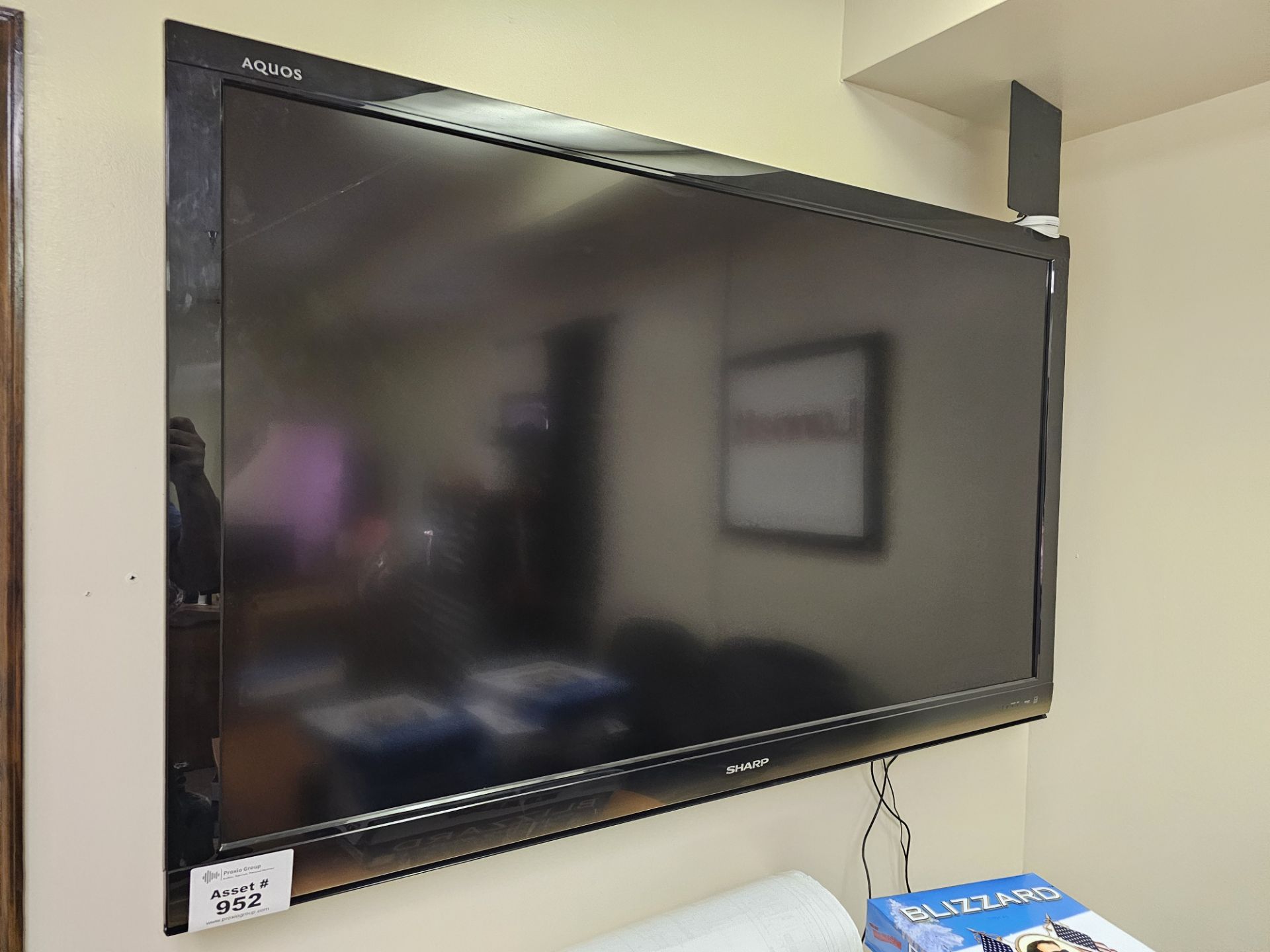 Sharp Aquos Wall Mounted TV Approx 55"