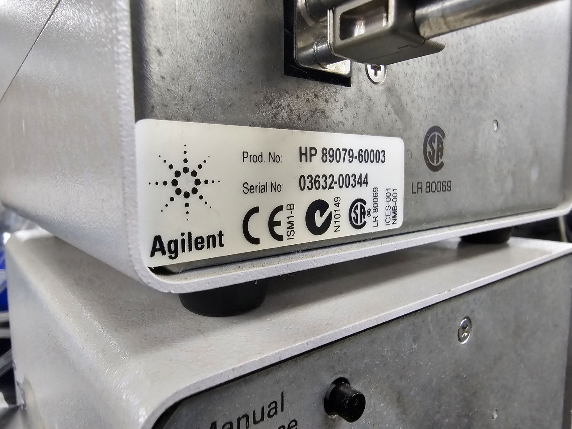 Agilent Model HP89078E0 Valve Pump Controller With (2) HP89079-60003 Valve Pumps - Bild 5 aus 6