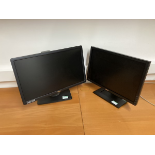 Dell 660 21" monitor and Dell 19" monitor