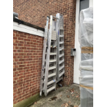 4 x step ladders, various sizes, as lotted