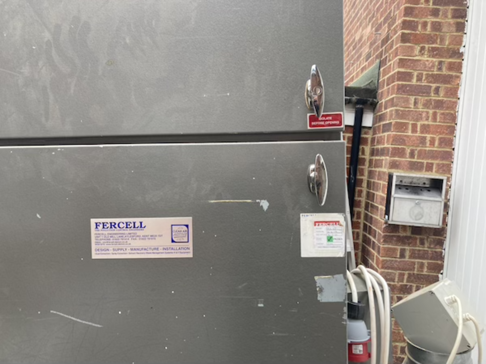 Fercell FX125 self contained dust extraction unit Serial no. 9537 (2001) - Image 3 of 5