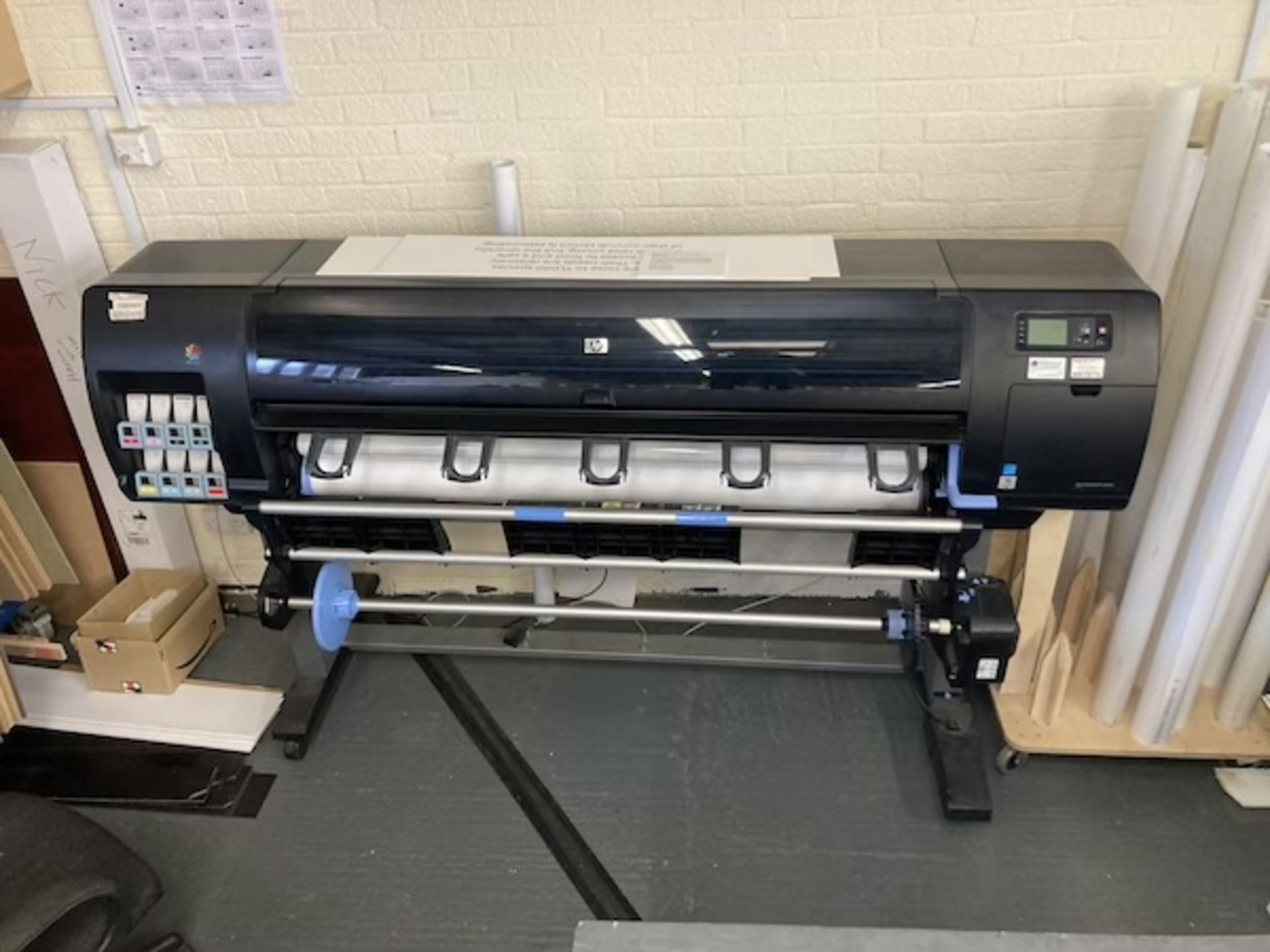 HP DesignJet Z6200 wide format printer Serial no. MY0AD19003