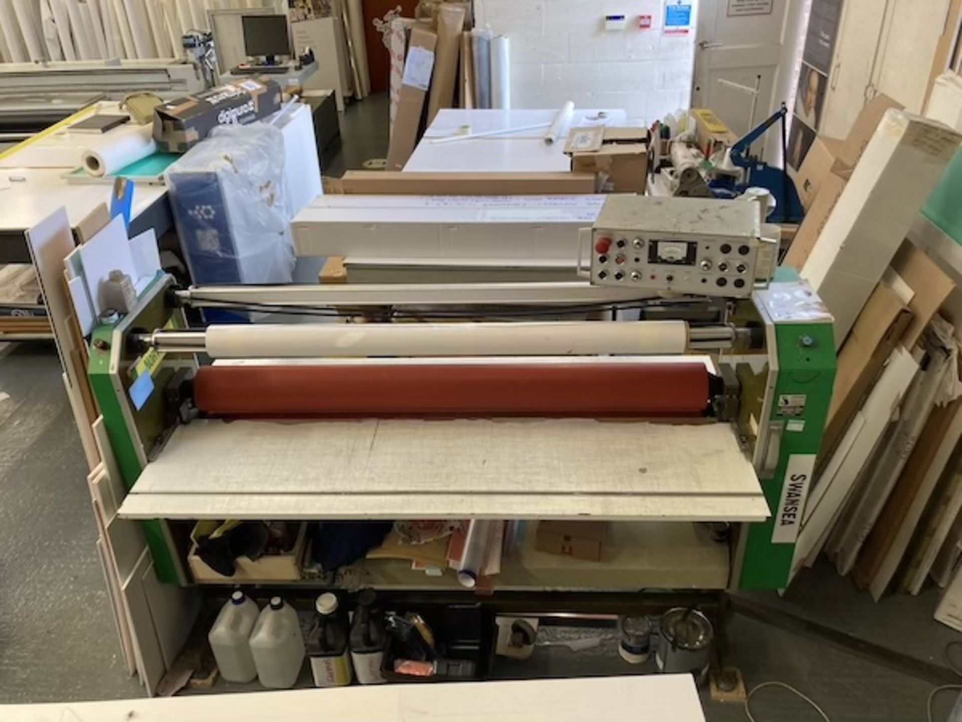 Sallmetall S1600 laminator Serial no. S1600-48048 (1988)