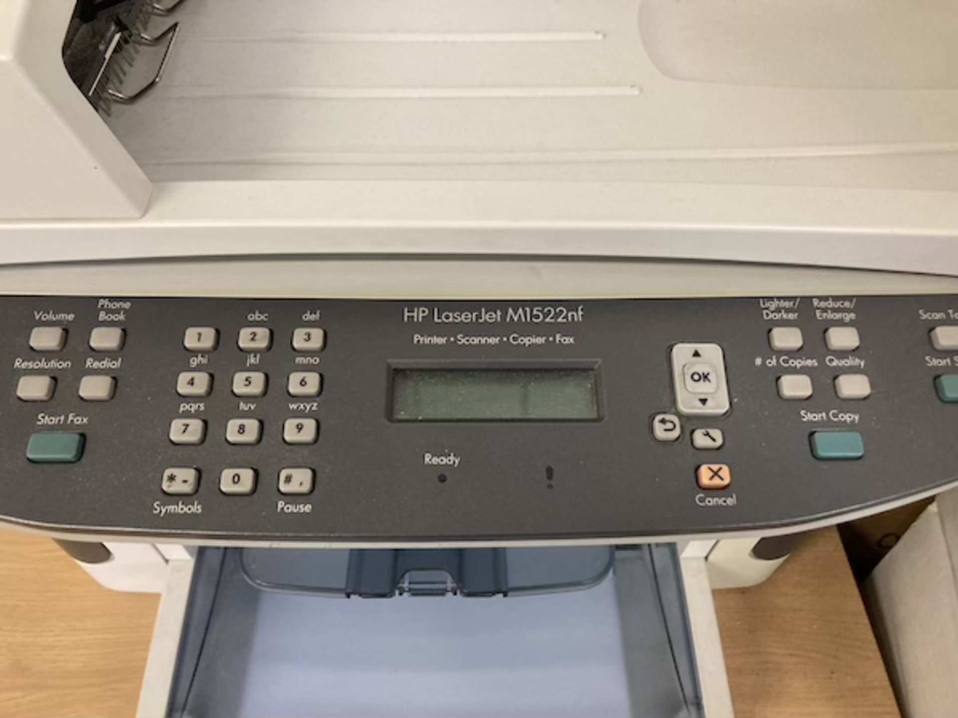 HP LaserJet M1522nf multi-function printer - Image 2 of 3